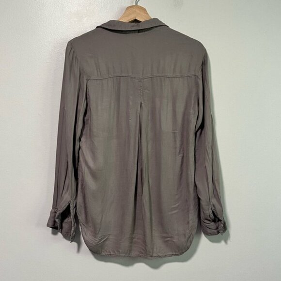 Cloth & Stone Women’s Long Sleeve Button-Up Shirt – Size Small - Picture 6 of 14